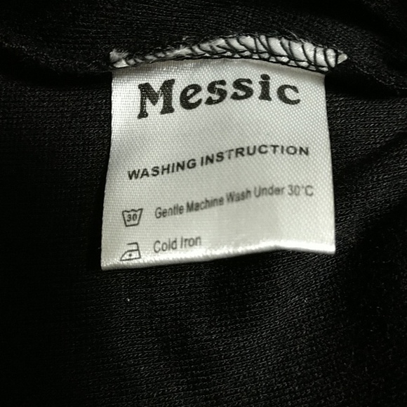 Stylish Women's Kanga Pouch Top Tunic Black XL - Picture 8 of 8